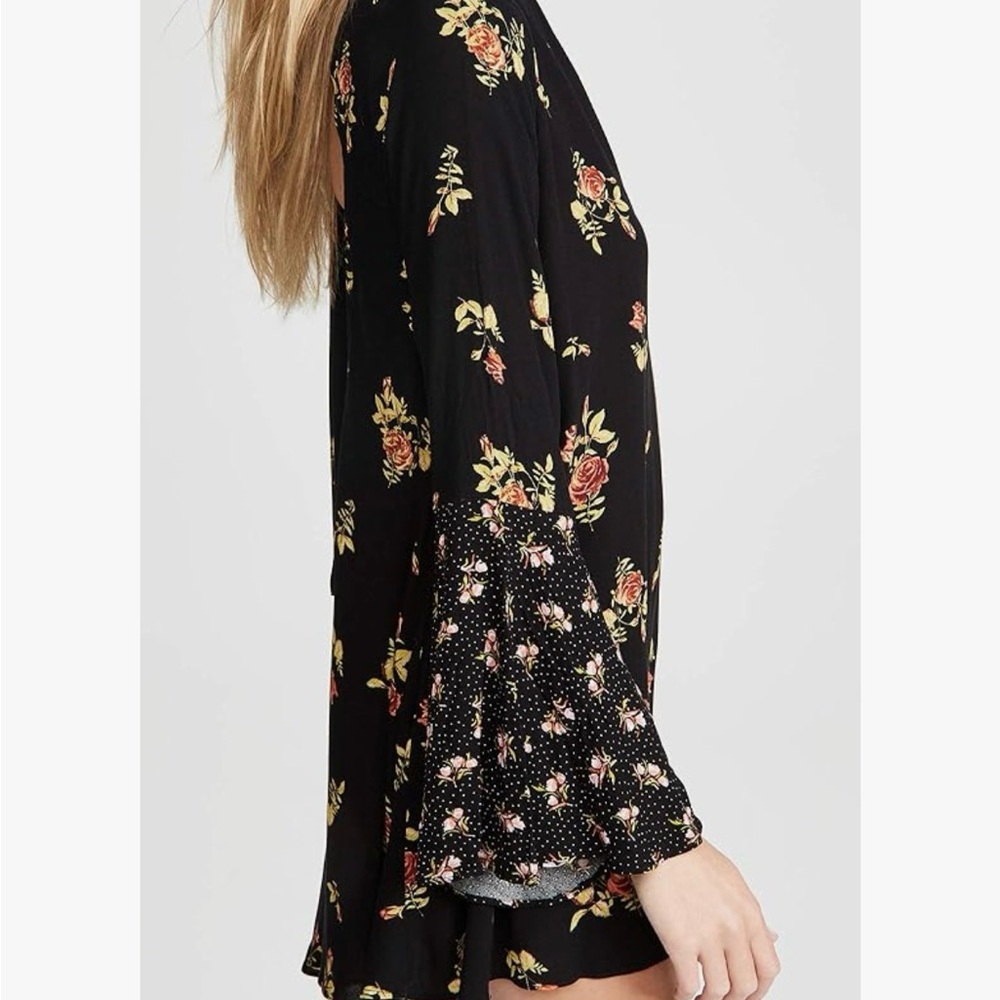 Free People Women’s Tate Tunic Mini Dress NWT Size Large - Picture 4 of 10